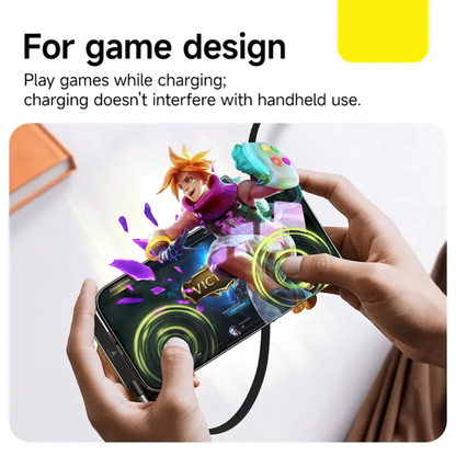 Type-C Fast Charging Cable With Built-In Stand