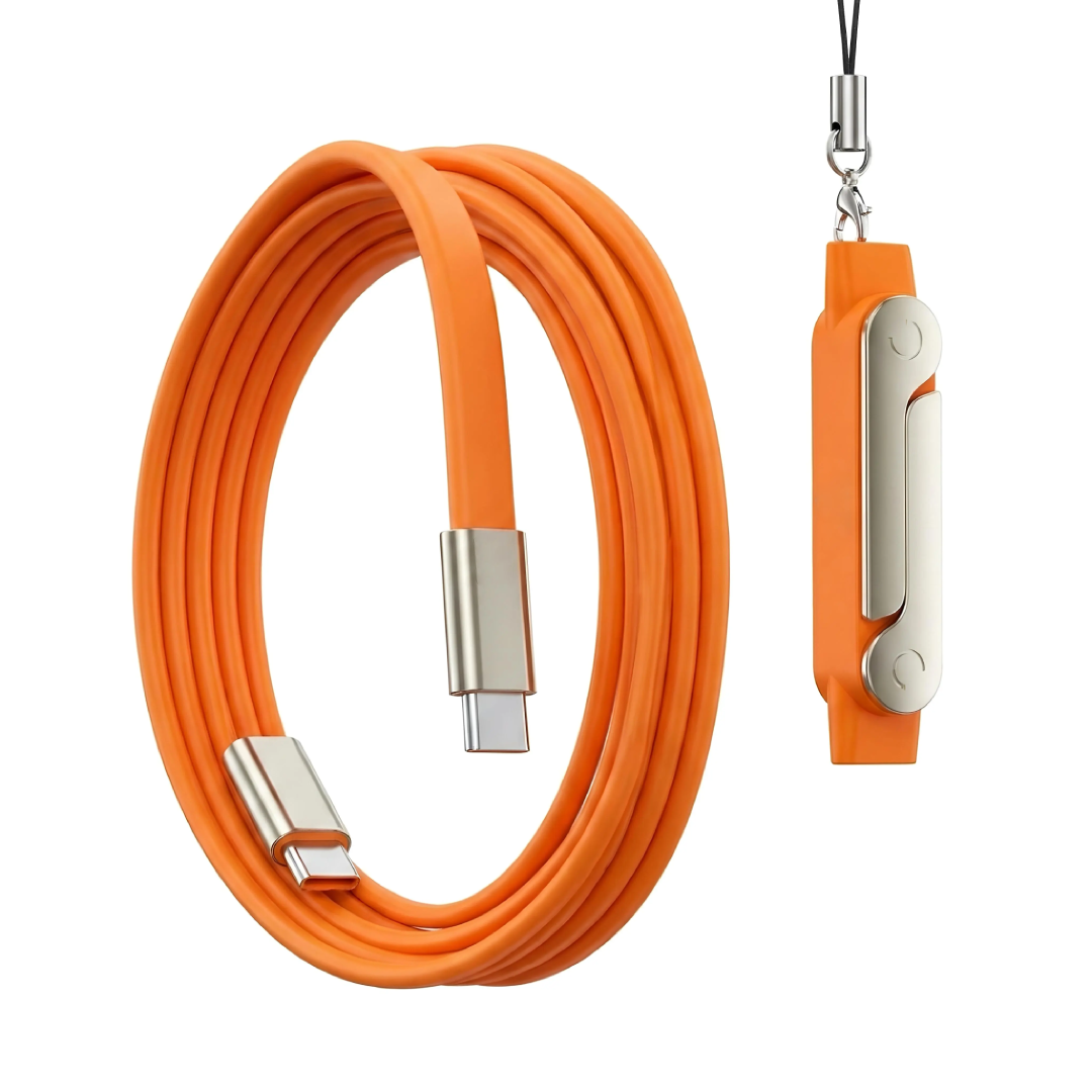 Type-C Fast Charging Cable With Built-In Stand