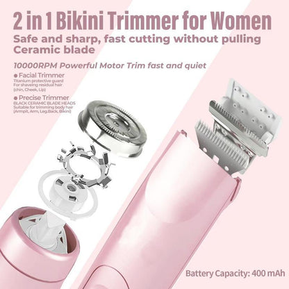 2-In-1 Bikini Trimmer
