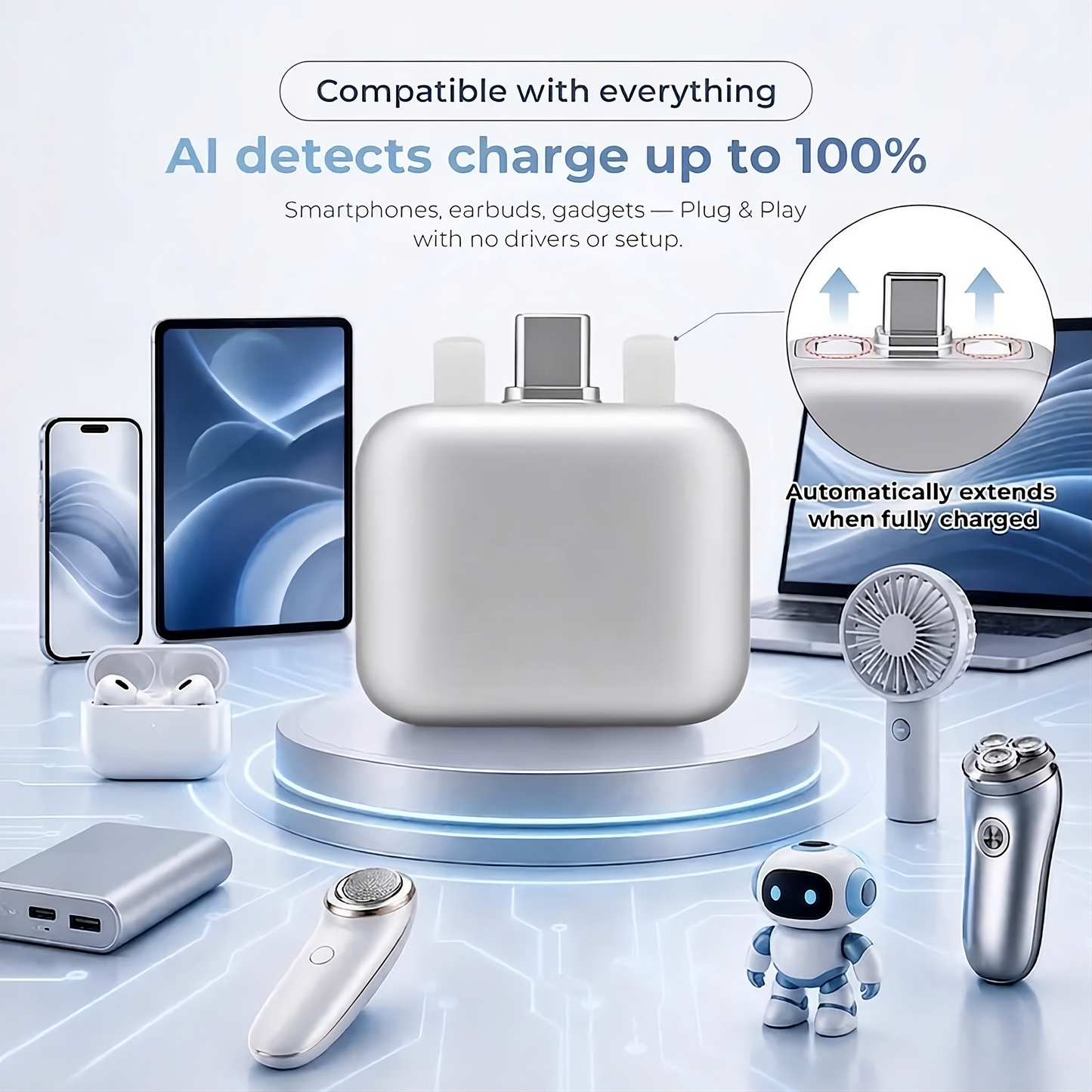 Smart Charge Guard Power-Adapter