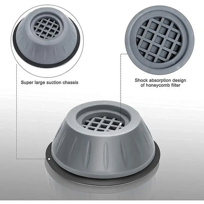 4-Piece Shock-Absorbing Appliance Pads