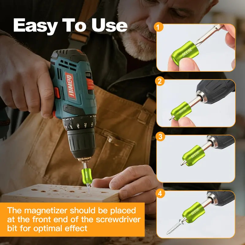 Strong Magnetic Screw Holder Ring